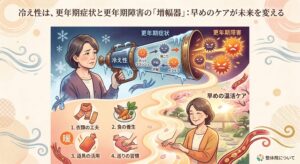 冷え性は、更年期症状と更年期障害の「増幅器」になる：早めのケアが未来を変える