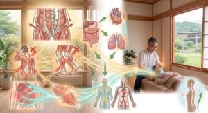 骨盤のゆがみが全身に与える影響と整体での改善方法｜宍粟市千種町