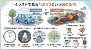 「ADHDという脳の個性」