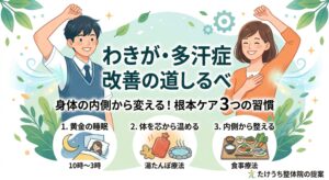 これからの季節には、わきがや多汗症は、仕事や学校生活などで、人との距離が気になる場面でとても大きな悩み！