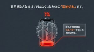 五月病の正体：心と体の「電池切れ」