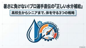 暑さに負けない！プロ選手直伝の「正しい水分補給」