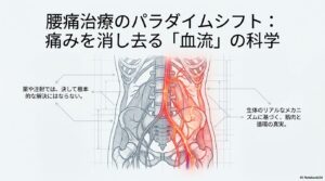 動物も腰痛になる？医学の現実と、本当に腰をラクにする「血流」の秘密