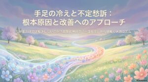 手足の冷えの根本原因と改善に向けたアプローチ「不定愁訴」