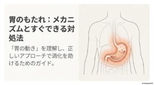 胃のもたれは、、、、。
